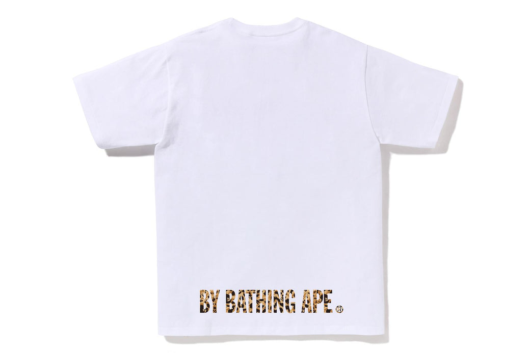 WILD LEOPARD PATTERN APE FACE STA TEE | bape.com