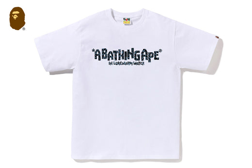 WILD LEOPARD PATTERN PRIMITIVE LOGO TEE