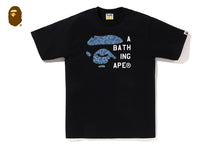 JAPANESE CLOUD CAMO BAPE FACE TAG TEE