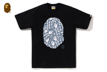 JAPANESE CLOUD CAMO LABEL TEE
