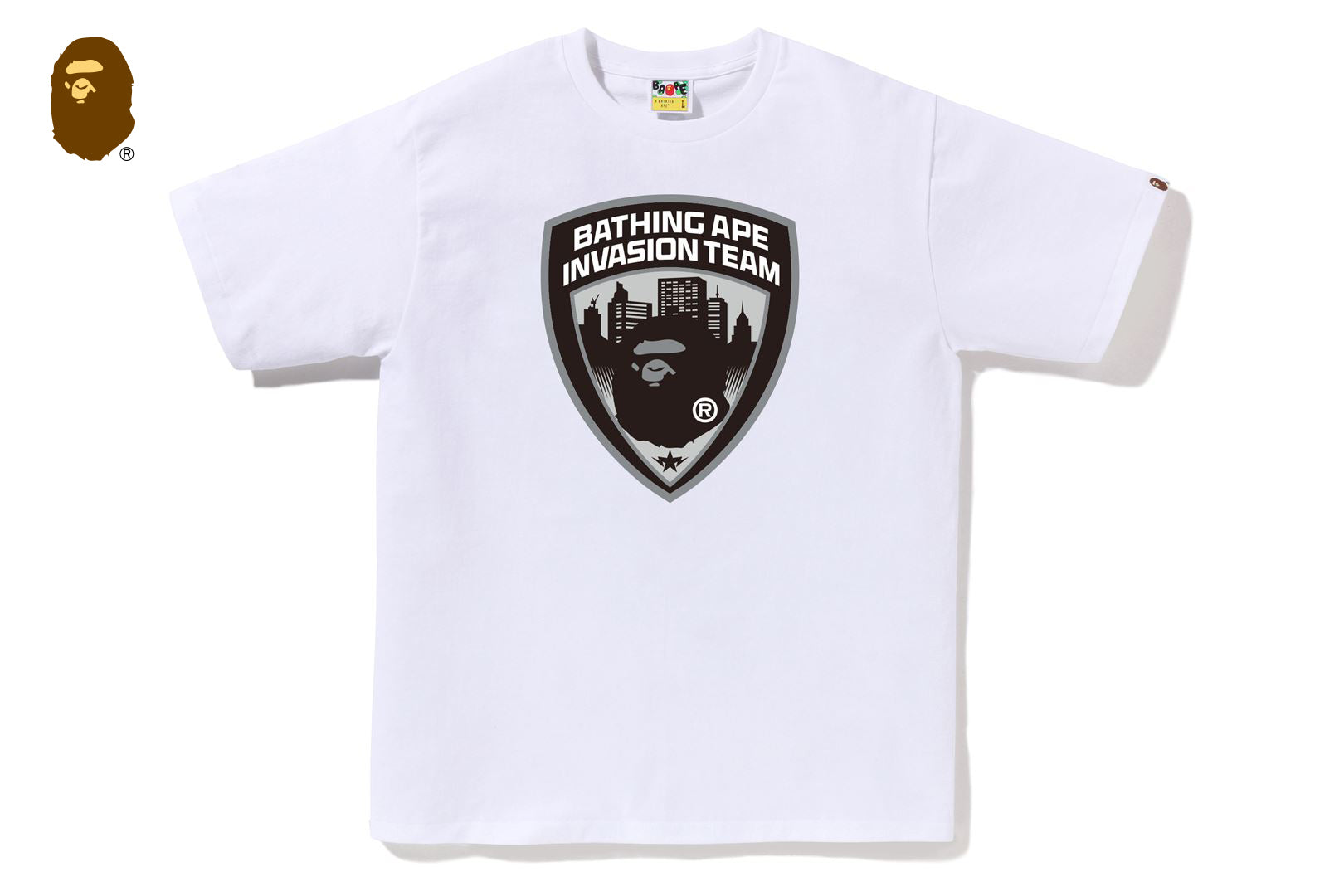 SECURITY EMBLEM TEE | bape.com