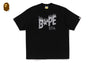 WILD LEOPARD PATTERN BAPE STA LOGO RELAXED FIT TEE