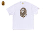 WILD LEOPARD PATTERN APE HEAD RELAXED FIT TEE