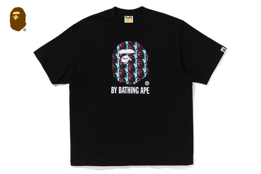 APE HEAD PATTERN BY BATHING APE RELAXED FIT TEE | bape.com