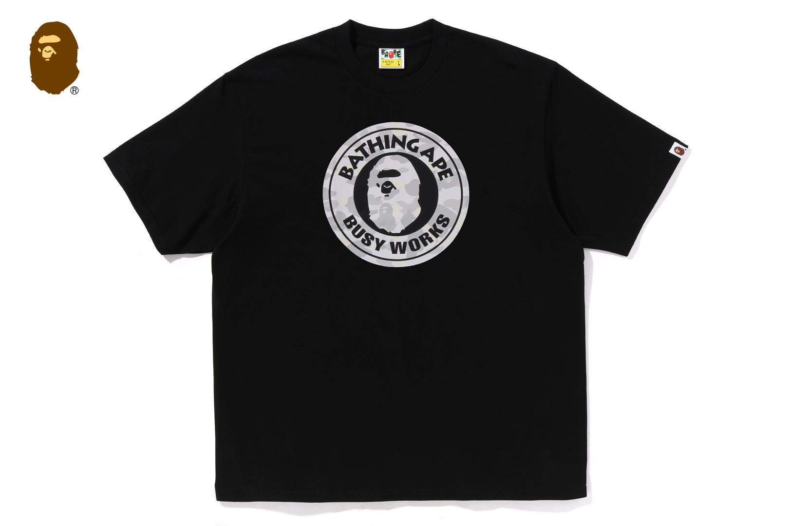 すぐ届く【A BATHING APE】人気 BUSY WORKS RELAXED FIT TEE CITY CAMO BUSY WORKS RELAXED FIT TEE | bape.com