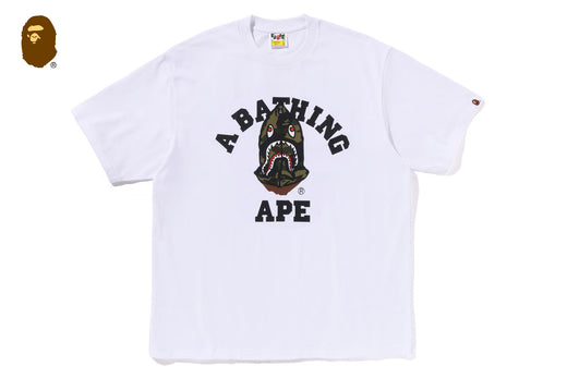 1ST CAMO SHARK SEIJIN COLLEGE RELAXED FIT TEE