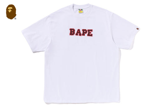 HAND DRAW BAPE LOGO RELAXED FIT TEE