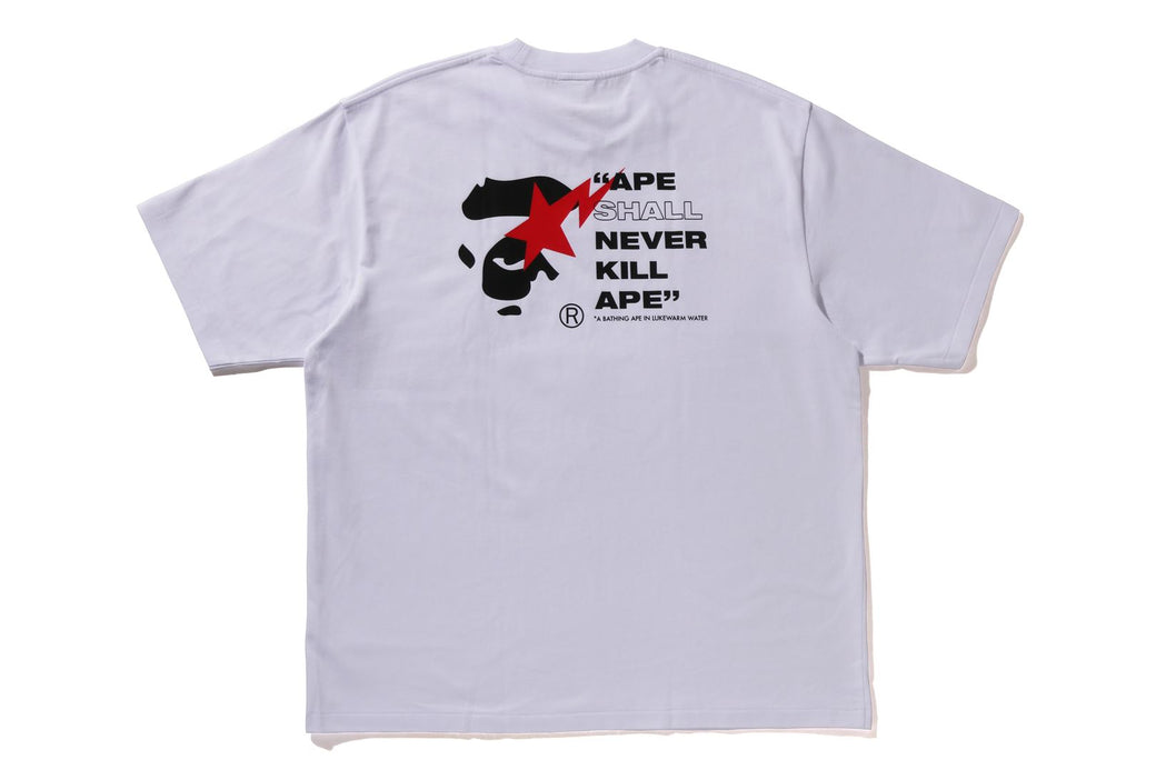 BAPE STA APE FACE RELAXED FIT TEE | bape.com