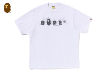 WRINKLE BAPE LOGO RELAXED FIT TEE
