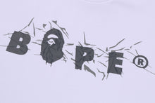 WRINKLE BAPE LOGO RELAXED FIT TEE