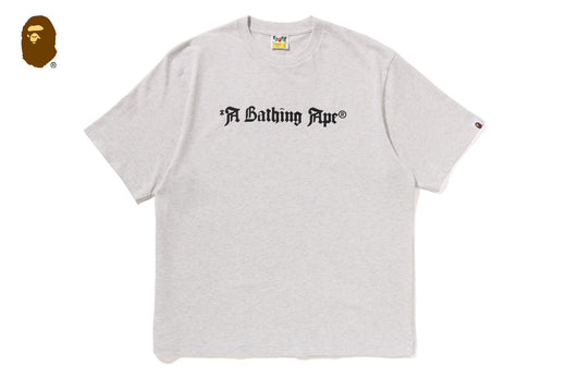 A BATHING APE LOGO RELAXED FIT TEE | bape.com