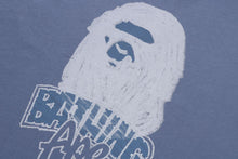 HAND DRAWN APE HEAD RELAXED FIT TEE