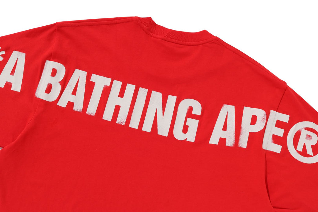 【値引】新品未使用A BATHING APE SPRAY PRINT T XXL A BATHING APE® Spray Print Ape Head Relaxed Fit Tee #2