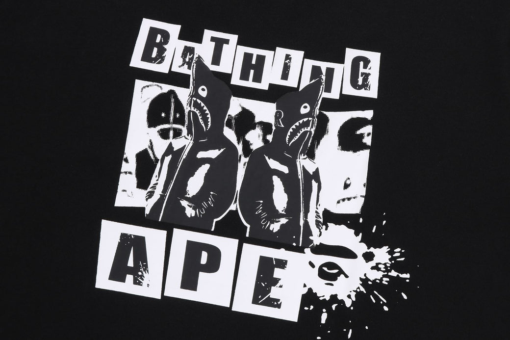 Bape Logo Font Size Xl BAPE Multi Fonts Relaxed Fit Heavy Weight