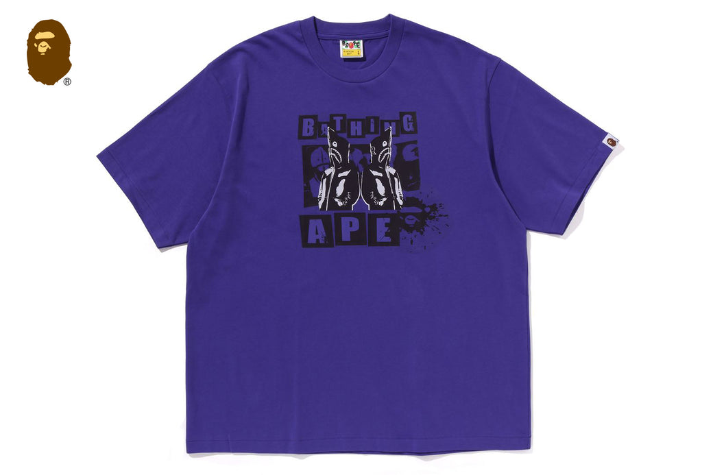 GRAFFITI BAPE LOGO RELAXED FIT TEE #2 | bape.com