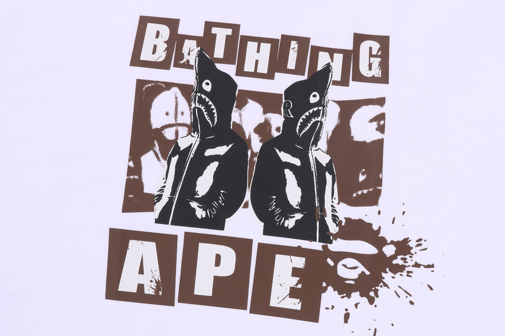 GRAFFITI BAPE LOGO RELAXED FIT TEE #2 | bape.com