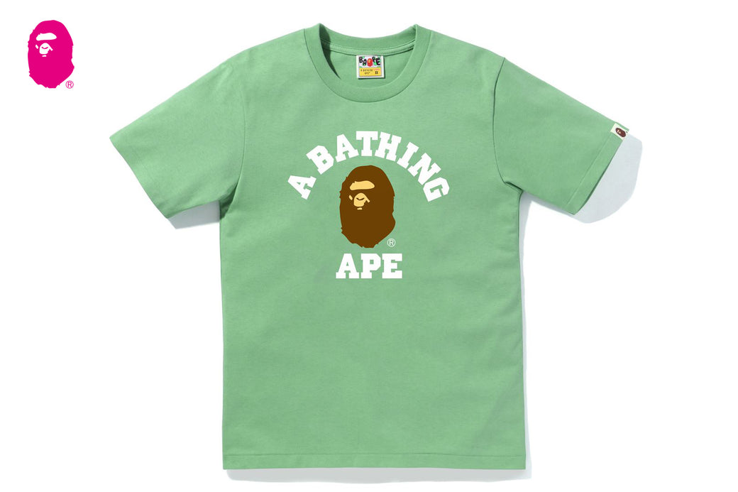 国内配送★A BATHING APE★COLLEGE STRIPE TEE 3色 COLORS COLLEGE TEE | bape.com