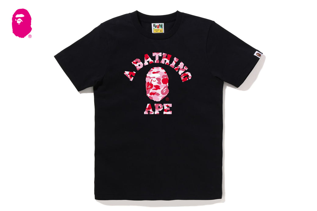ABC CAMO COLLEGE TEE | bape.com