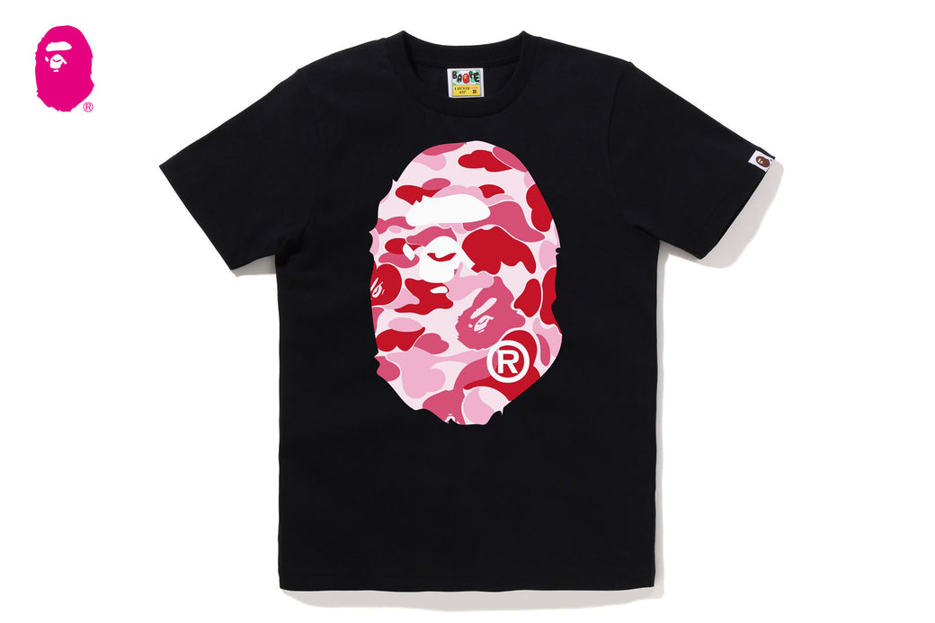 ABC CAMO BIG APE HEAD TEE | bape.com