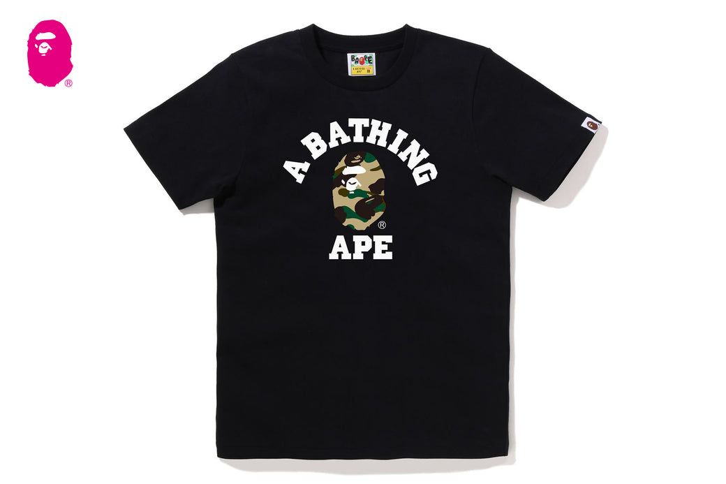 【A BATHING APE】6色展開 1ST CAMO COLLEGE TEE 要在庫確認 1ST CAMO COLLEGE TEE | bape.com