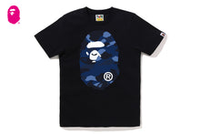 COLOR CAMO BIG APE HEAD TEE