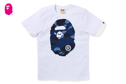 COLOR CAMO BIG APE HEAD TEE
