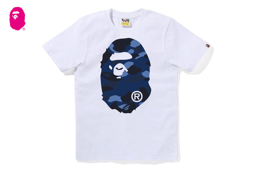 COLOR CAMO BIG APE HEAD TEE