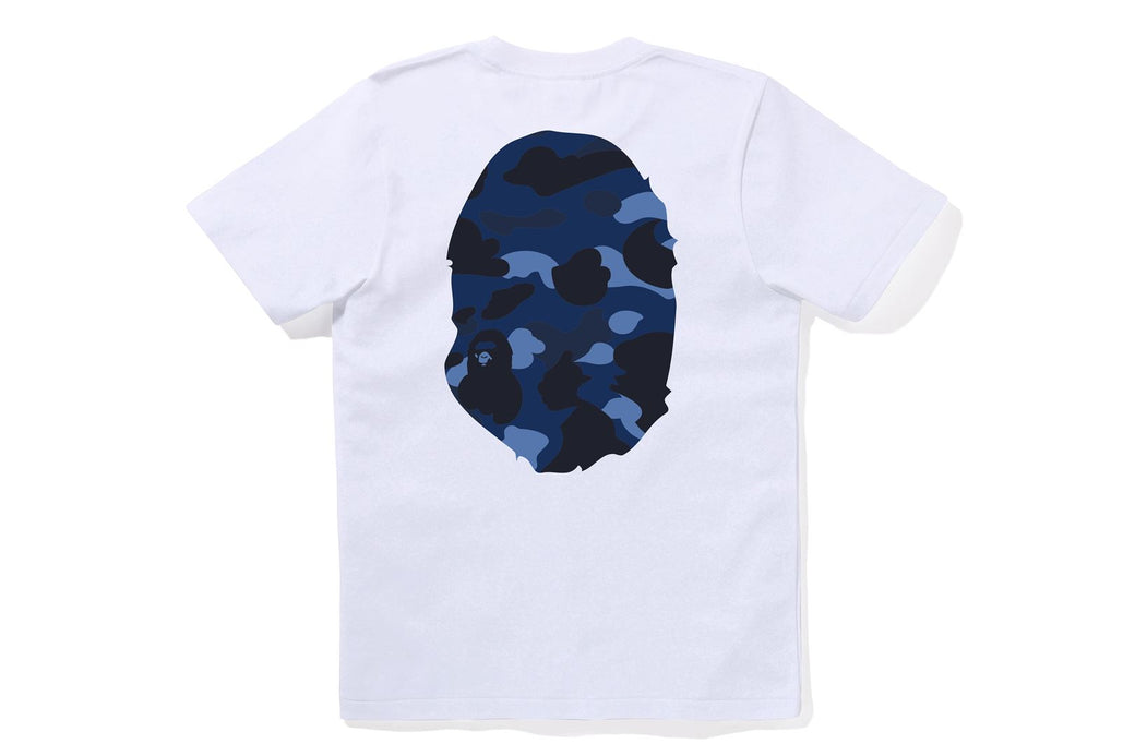 COLOR CAMO BIG APE HEAD TEE | bape.com
