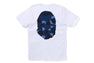 COLOR CAMO BIG APE HEAD TEE