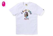 ART CAMO COLLEGE TEE