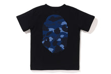 COLOR CAMO BIG APE HEAD TEE