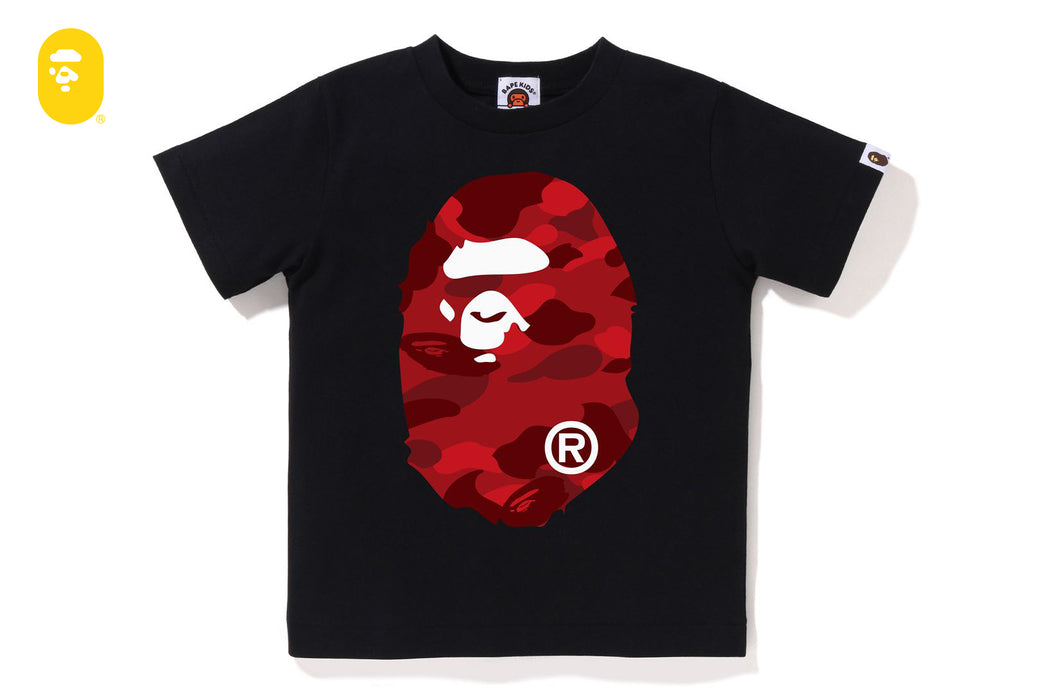 COLOR CAMO BIG APE HEAD TEE K | bape.com