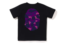 COLOR CAMO BIG APE HEAD TEE