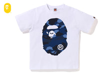 COLOR CAMO BIG APE HEAD TEE