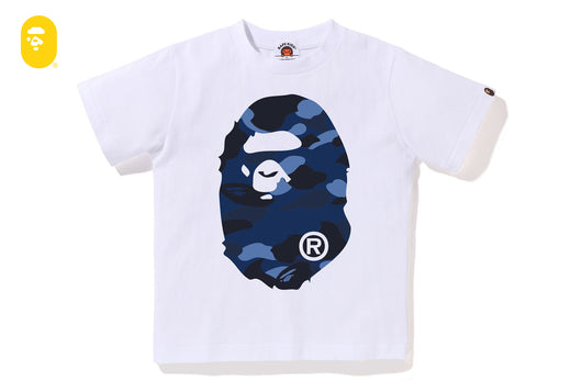 COLOR CAMO BIG APE HEAD TEE