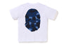 COLOR CAMO BIG APE HEAD TEE