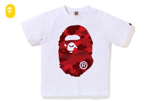 COLOR CAMO BIG APE HEAD TEE