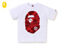 COLOR CAMO BIG APE HEAD TEE