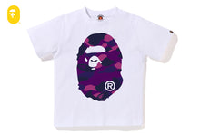 COLOR CAMO BIG APE HEAD TEE
