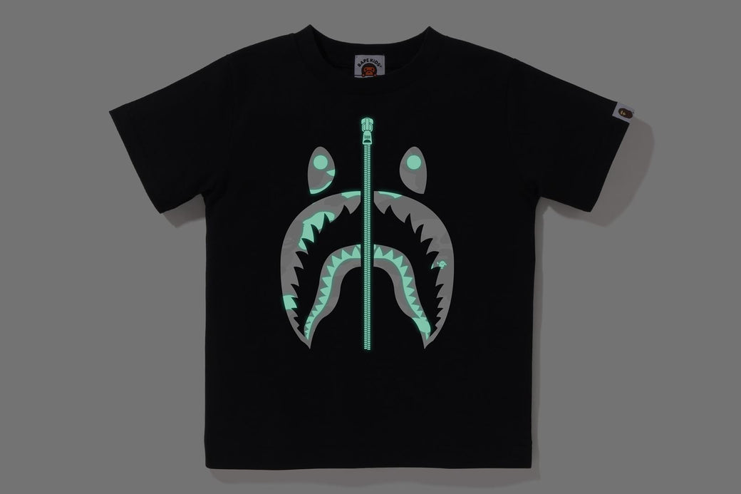 A BATHING APE シャークトレーナー 蓄光シティカモ セット ☆蓄光☆ XL