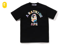 ART CAMO COLLEGE TEE