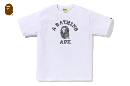 ABC CAMO REFLECTIVE ON COLLEGE TEE