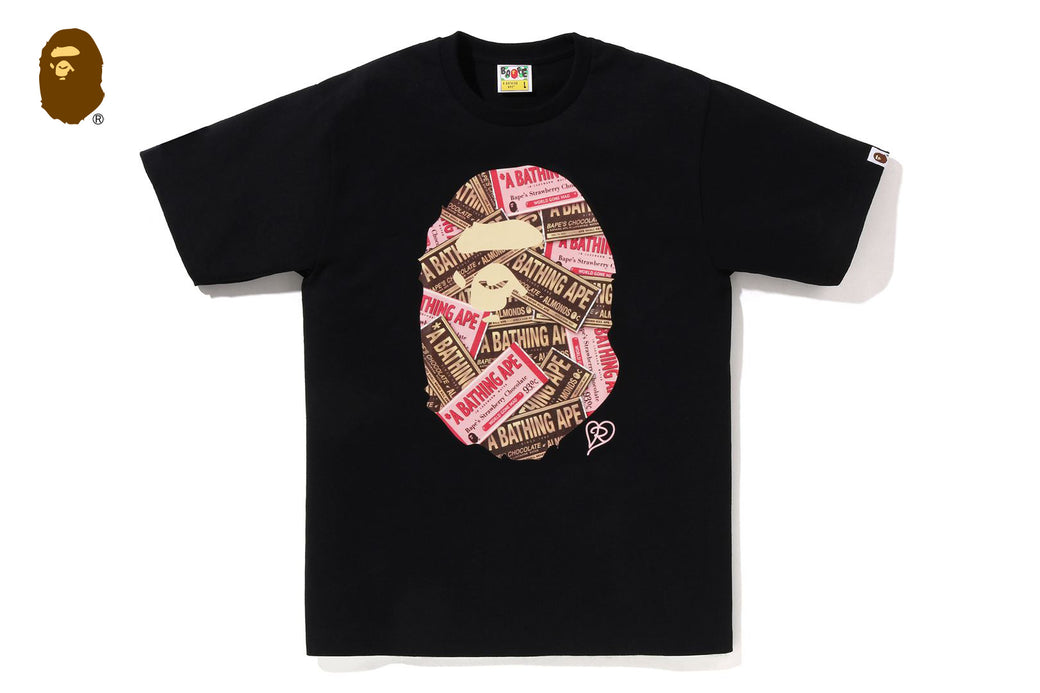 CHOCOLATE APE HEAD TEE | bape.com