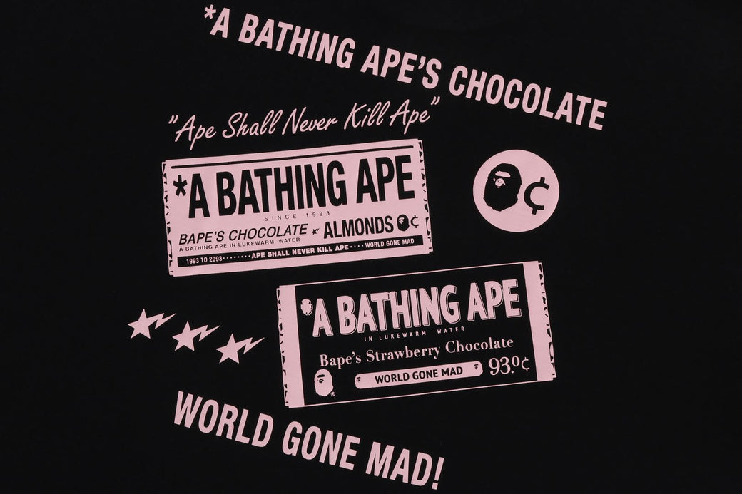 CHOCOLATE APE HEAD TEE | bape.com