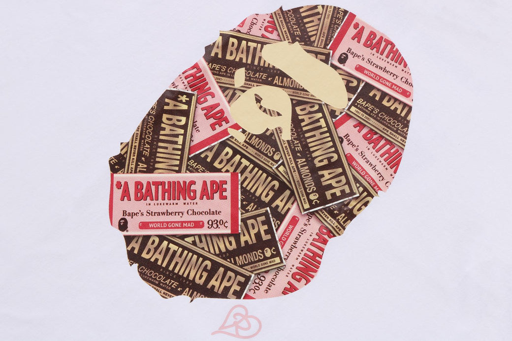 CHOCOLATE APE HEAD TEE | bape.com