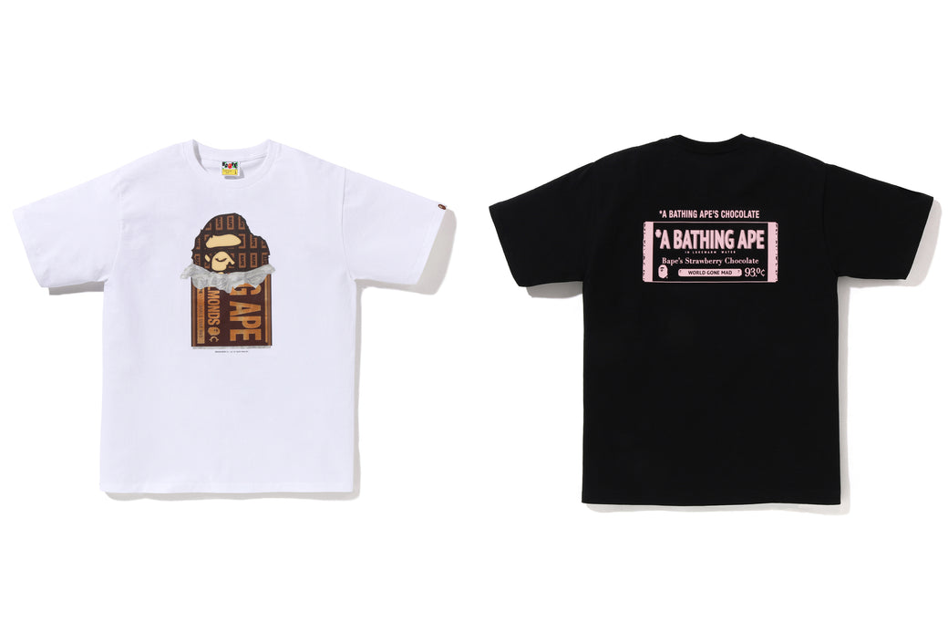 CHOCOLATE BAR APE HEAD TEE | bape.com