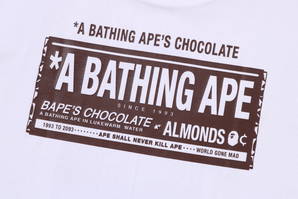 CHOCOLATE BAR APE HEAD TEE | bape.com