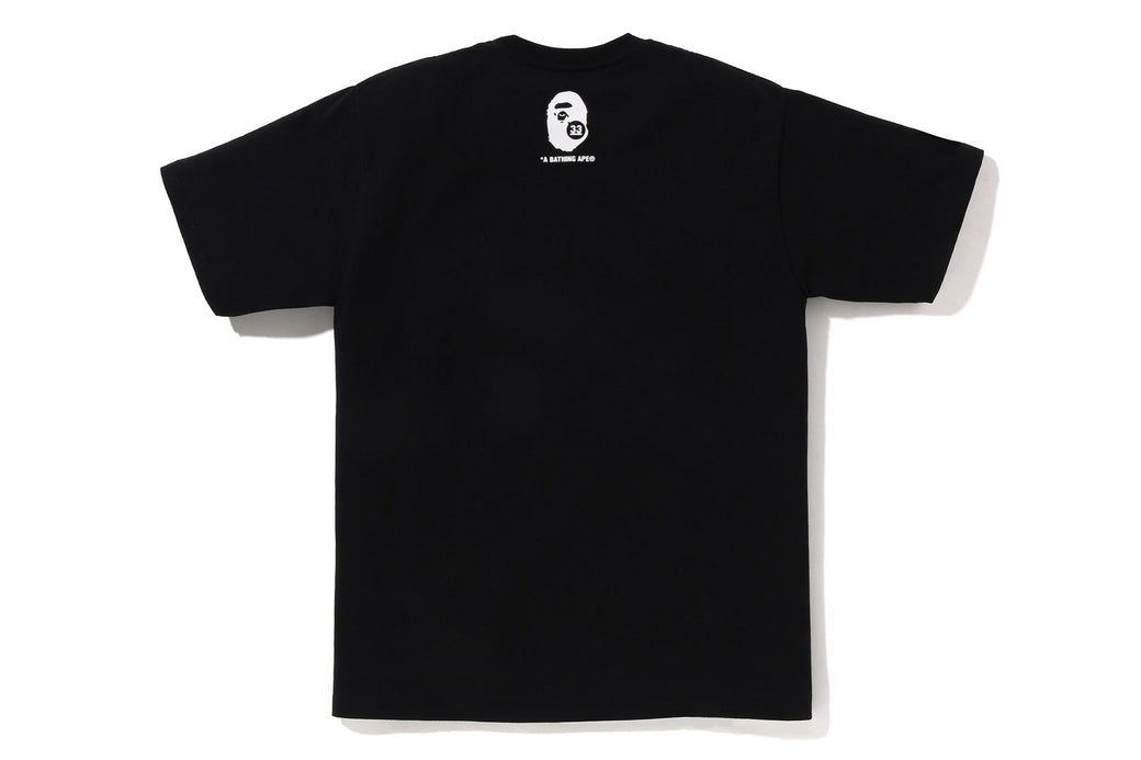 A BATHING APE 33RD ANNIV. APE HEAD TEE | bape.com