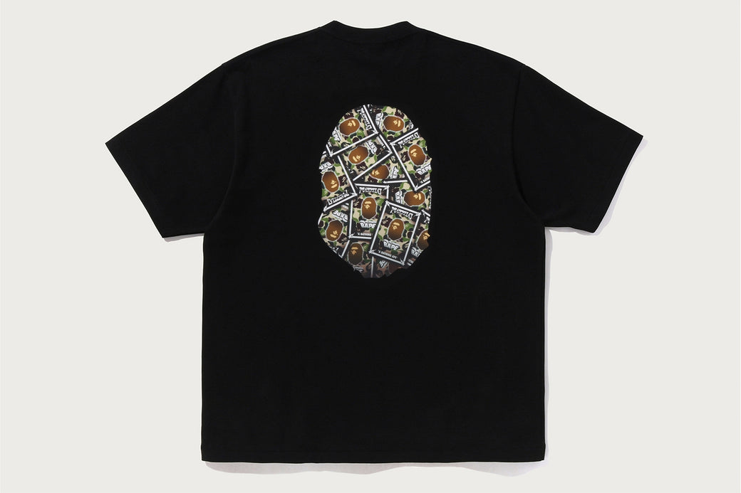 BAPE® COLLECTIBLE CARD APE HEAD TEE | bape.com