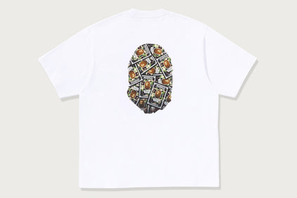 BAPE® COLLECTIBLE CARD APE HEAD TEE